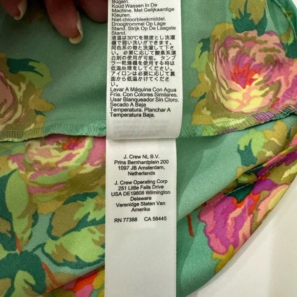 J Crew Winter garden dress in lavish rose Size 10 - Picture 11 of 12